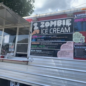 Zombie Ice Cream - The outside of the ice cream truck - Ice Cream & Frozen Yogurt Near Me - Dayton, Tennessee Zombie Ice Cream - The outside of the ice cream truck - Ice Cream & Frozen Yogurt Near Me - Dayton, Tennessee