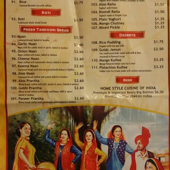 Sher-e-Punjab - Menu - Indian Near Me - Tucson, Arizona Sher-e-Punjab - Menu - Indian Near Me - Tucson, Arizona
