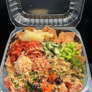 Local Poke - Got the poke nachos. - Poke Near Me - Pleasanton, California