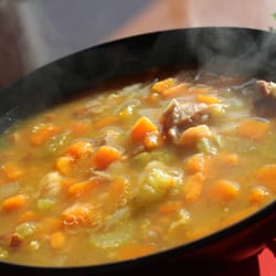 Moondallah Gallery & Cafe - Lamb shank soup is a great winter warmer