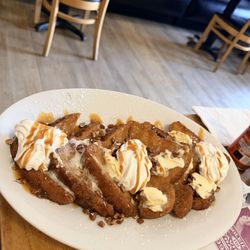 The Orchard Grille - Southern fried French toast / no bananas