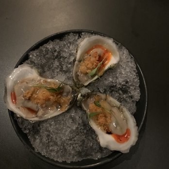 Uchi Dallas - raw oysters - Japanese Near Me - Dallas, Texas Uchi Dallas - raw oysters - Japanese Near Me - Dallas, Texas