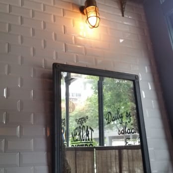 Mercat Bistro - Vintage mirror and light - French Near Me - Dallas, Texas Mercat Bistro - Vintage mirror and light - French Near Me - Dallas, Texas