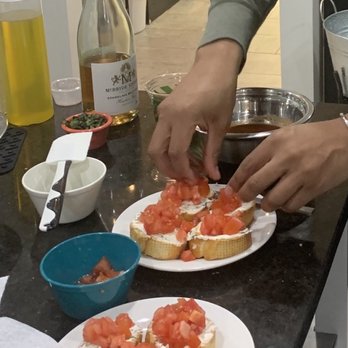 Cooking With A Twist - Bruschetta - Cooking Classes Near Me - Stafford, Texas