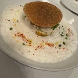 Crab in coconut. It's a must order! Crab in coconut. It's a must order!