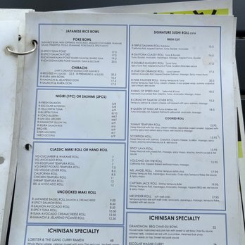 Ichi Ni San - Menú - Asian Fusion Near Me - Daytona Beach, Florida