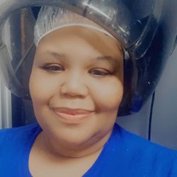 Stylique Hair Studio - Inside under the dryer.