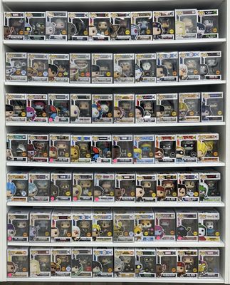 Most Funko Pop Selection in South Florida - Funko Pop Selection at Collection Realm
At Collection Realm, we take pride in offering one of the most extensive selections of Funko Pop! collectibles available. Whether you're a seasoned collector, just starting your Funko journey, or hunting for that rare vaulted Pop, our store is the perfect place to find exclusive, limited edition, and fan-favorite figures from all genres.

Massive Funko Pop Collection
Our inventory includes a constantly evolving selection of Funko Pops across various categories:

Exclusive and Limited Edition Pops – We carry store exclusives, convention exclusives, and chase variants that are hard to find anywhere else. From San Diego Comic-Con (SDCC) to New York Comic-Con (NYCC) and retailer-exclusive Funko Pops, we bring collectors the best of the best.
Vaulted & Retired Funko Pops – Searching for older releases? We stock vaulted Funko Pops, meaning figures that are no longer in production, making them highly sought after by collectors.
Anime Funko Pops – Whether you’re into Dragon Ball Z, Naruto, My Hero Academia, Attack on Titan, One Piece, or Demon Slayer, we have the perfect additions to your anime collection.
Marvel & DC Comics Funko Pops – From Spider-Man and Iron Man to Batman and The Joker, we carry classic superheroes, villains, and MCU/DCU movie releases to complete your set.
Disney & Pixar Funko Pops – Explore Funko Pops featuring Disney’s classic characters, princesses, villains, and Pixar favorites. From Mickey Mouse to The Nightmare Before Christmas, we have it all.
Star Wars & The Mandalorian Funko Pops – Our collection includes iconic characters from the original trilogy, prequels, sequels, and Disney+ series such as The Mandalorian, Boba Fett, and Ahsoka.
Horror Funko Pops – If you’re a fan of horror classics, check out our selection of Michael Myers, Freddy Krueger, Jason Voorhees, Pennywise, and more from the most popular horror franchises.
TV Shows & Pop Culture Icons – We offer a wide selection of Funko Pops inspired by Stranger Things, Breaking Bad, The Office, Friends, Squid Game, and more.
Gaming Funko Pops – Video game collectors will love our figures from Fortnite, Five Nights at Freddy’s, Overwatch, The Legend of Zelda, Halo, and more.
Music Funko Pops (Pop! Rocks) – Music lovers can shop Funko Pops of legendary artists, bands, and icons, including Elvis Presley, The Beatles, KISS, Tupac, and BTS.
Movies & Classic Hollywood Funko Pops – Collect characters from classic films, cult favorites, and blockbuster franchises like Ghostbusters, Harry Potter, Jurassic Park, and The Godfather.
Funko Soda Figures & Specialty Items – In addition to standard Funko Pops, we stock Funko Soda Figures, Deluxe Pops, 10-inch oversized Pops, glow-in-the-dark variants, and blacklight editions.
Funko Pop Mystery Boxes
Looking for a surprise? Our popular Collection Realm Mystery Box includes six Funko Pops for as low as $49.99, offering incredible value for collectors who love the thrill of unboxing. Each box contains a mix of commons, exclusives, and sometimes even chases or vaulted Pops!

Buy, Sell, and Trade Funko Pops
We don’t just sell Funko Pops – we also buy and trade! Whether you’re looking to sell part of your collection, trade for something new, or find a specific Pop, we work with collectors to help them complete their sets.

Authenticity & Condition Guarantee
At Collection Realm, we understand the importance of authenticity and condition in Funko Pop collecting. We inspect every Pop to ensure:

100% authenticity – No fakes, reproductions, or knock-offs.
Box condition grading – Many collectors prefer mint condition boxes, and we take extra care to keep our inventory in the best shape possible.
Exclusive Funko Pop Events & Releases
We regularly participate in exclusive Funko releases and offer pre-orders on upcoming figures. Stay updated on Funko Fair, Funko Virtual Con, and Funko Pop drops through our store so you don’t miss out on the latest must-have releases.

Why Choose Collection Realm for Funko Pops?
One of the largest Funko selections with new arrivals weekly.
Chase, vaulted, exclusive, and rare finds available.
Affordable pricing and special deals on bulk purchases.
Passionate and knowledgeable staff ready to help you find your next collectible.
Buy, sell, and trade program for collectors looking to expand or refine their collection.
Mystery Boxes packed with value.
Whether you're a casual collector or a dedicated Funko hunter, Collection Realm is your ultimate Funko Pop destination. Visit us today to discover the latest drops, rare finds, and exciting collectibles!