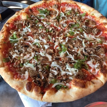 Sliceworks - The works whole pizza - Pizza Near Me - Denver, Colorado