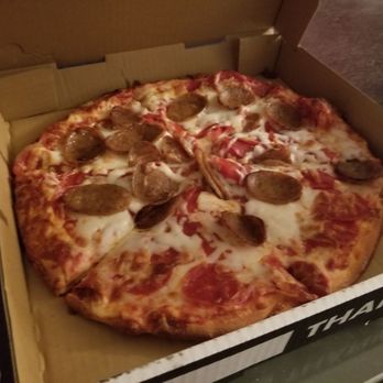 TJ's Pizza & Wings - Sausage and pepperoni pizza! - American Near Me - Scottsdale, Arizona TJ's Pizza & Wings - Sausage and pepperoni pizza! - American Near Me - Scottsdale, Arizona