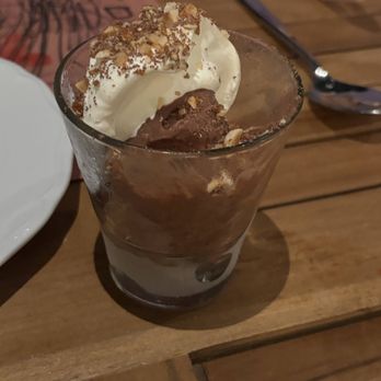 Willow Osteria - Chocolate semifreddo (partially eaten) - Italian Near Me - Clovis, California Willow Osteria - Chocolate semifreddo (partially eaten) - Italian Near Me - Clovis, California
