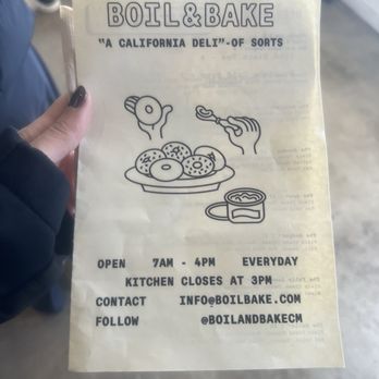 Boil & Bake - menu - Bagels Near Me - Costa Mesa, California Boil & Bake - menu - Bagels Near Me - Costa Mesa, California