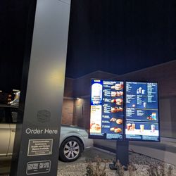 McDonald's - Order area and menu