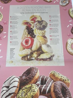 Menu photo 2 Ronald's Donuts Las Vegas, NV