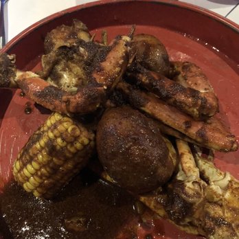 Shell Shack - One pound snow crabs with corn and potatoes - Seafood Near Me - Dallas, Texas