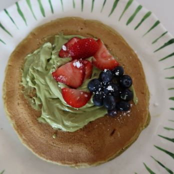 Aragon House Cafe - Matcha pancakes - Breakfast & Brunch Near Me - Bellflower, California Aragon House Cafe - Matcha pancakes - Breakfast & Brunch Near Me - Bellflower, California