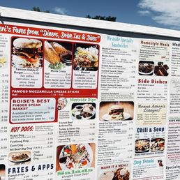 The menu