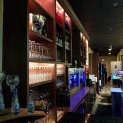 The Wine Bar - Left half of the bar