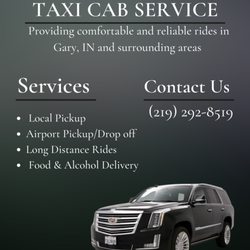 A Reliable Taxi Cab Service - Contact Information and services