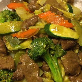 Tea Garden Chinese Kitchen - cury beef over rice. lots of veggies. - Chinese Near Me - Los Gatos, California Tea Garden Chinese Kitchen - cury beef over rice. lots of veggies. - Chinese Near Me - Los Gatos, California