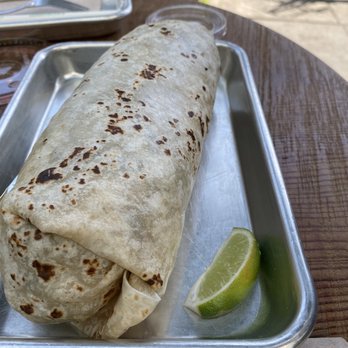 Hook Fish - Fish burrito---it's huge! - Seafood Near Me - San Francisco, California