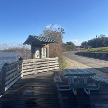 Bartram Landing - Picnic tables by the water - Rafting/Kayaking Near Me - Spanish Fort, Alabama