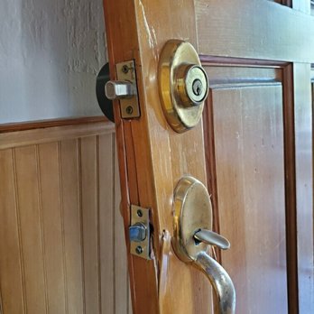 Bear Busters - Door is ruined! - Security Systems Near Me Bear Busters - Door is ruined! - Security Systems Near Me