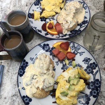 Faye's Cafe - Biscuits and gravy with all the extras! - Cafes Near Me - Livingston, Montana Faye's Cafe - Biscuits and gravy with all the extras! - Cafes Near Me - Livingston, Montana