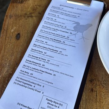 Mud Hen Water - menu 2026 - Hawaiian Near Me - Honolulu, Hawaii Mud Hen Water - menu 2026 - Hawaiian Near Me - Honolulu, Hawaii