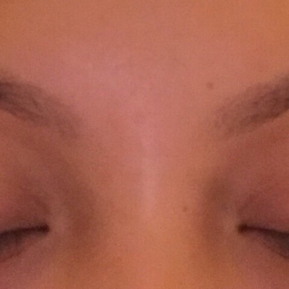Must read review to understand. These are my eyebrows after I came to this salon. Very disappointed. Must read review to understand. These are my eyebrows after I came to this salon. Very disappointed.