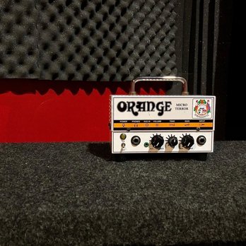 Grooveworks Studios - Medium Hourly Rehearsal Room (Studio C) 15' x 19'. Backline and PA included. Clean & cozy, well-insulated, EVH ventilation system, A/C. - Recording & Rehearsal Studios Near Me - Long Beach, California