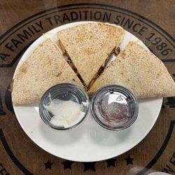 Bagel 10 Cafe - Steak Chicken Quesadilla