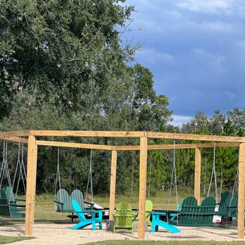 Orlando S.W. KOA - Sitting place and fireplace - Campgrounds Near Me - Davenport, Florida Orlando S.W. KOA - Sitting place and fireplace - Campgrounds Near Me - Davenport, Florida