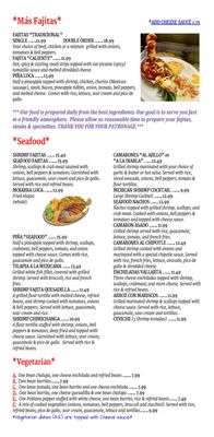 Menu photo 3 El Patron Quincy, IL
