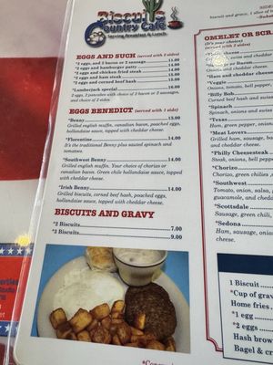 Menu photo 5 Biscuits Country Cafe Tucson, AZ