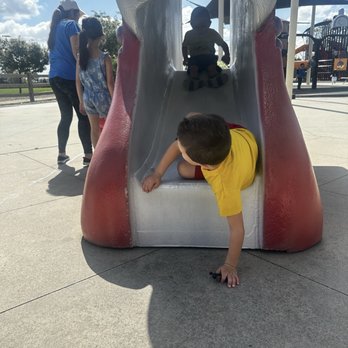 Stanton Central Park - Train slide - Skate Parks Near Me - Stanton, California