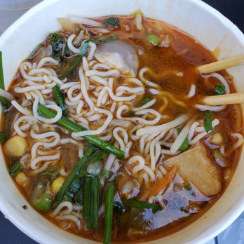 Sojo Ramen - Veggie ramen with spicy broth and rice noodles - Ramen Near Me - Fremont, California Sojo Ramen - Veggie ramen with spicy broth and rice noodles - Ramen Near Me - Fremont, California