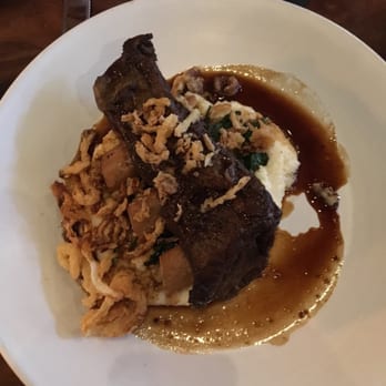 Saint & Second - Braised Bison Short Ribs. MUST MUST TRY - New American Near Me - Long Beach, California Saint & Second - Braised Bison Short Ribs. MUST MUST TRY - New American Near Me - Long Beach, California