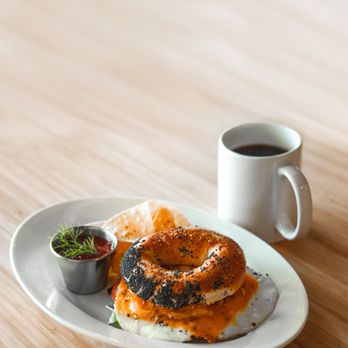 Shatterbox Coffee - The Best Breakfast Bagel in Town! - Coffee & Tea Near Me - Victoria, British Columbia