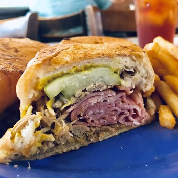 BrewBurgers - The Cuban sandwich with french fries as a side - American Near Me - Venice, Florida BrewBurgers - The Cuban sandwich with french fries as a side - American Near Me - Venice, Florida