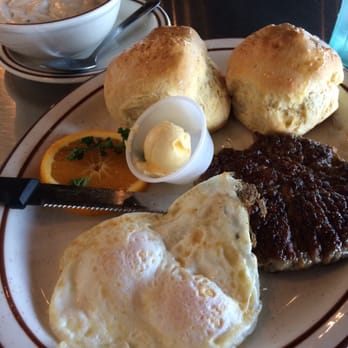 Spencer's Cafe - Biscuits Breakfast mmmm - New American Near Me - Bakersfield, California