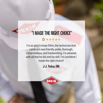 Orkin - Pest Control Near Me - Tulsa, Oklahoma Orkin - Pest Control Near Me - Tulsa, Oklahoma
