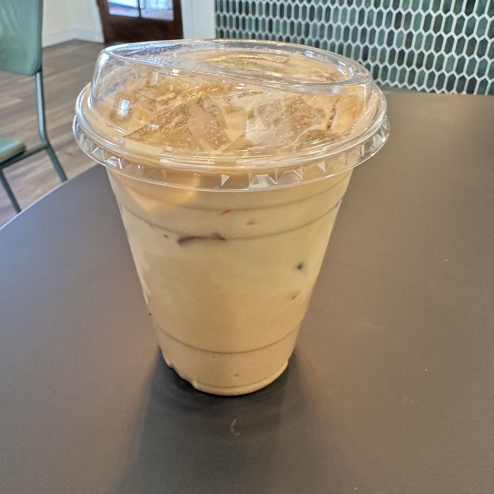 Salted date caramel latte Salted date caramel latte