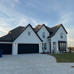 The Best Painting - On this project, we painted exterior two-story brick home December 2024 Frisco, TX