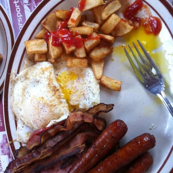 The Gourmet Restaurant - Hungry Mans Breakfast (missing 1 eaten egg) - Canadian (New) Near Me - Carleton Place, Ontario The Gourmet Restaurant - Hungry Mans Breakfast (missing 1 eaten egg) - Canadian (New) Near Me - Carleton Place, Ontario