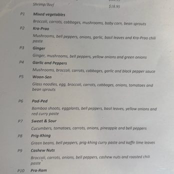 PDX Thai Dining - New menu - Thai Near Me - Portland, Oregon
