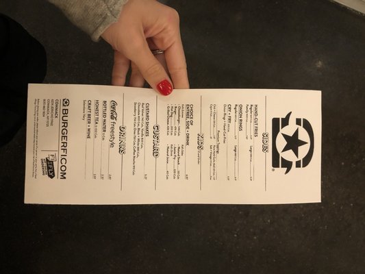 Menu photo 3 BURGERFI Commack, NY