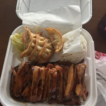 Asian Table - chicken and gyoza combo - Japanese Near Me - Kent, Washington