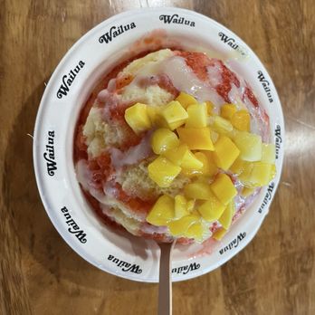 Wailua Shave Ice - Strawberry Mango - Shaved Ice Near Me - Kapaa, Hawaii Wailua Shave Ice - Strawberry Mango - Shaved Ice Near Me - Kapaa, Hawaii
