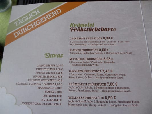 Menu photo 2 Krümelei Karlsfeld, BY